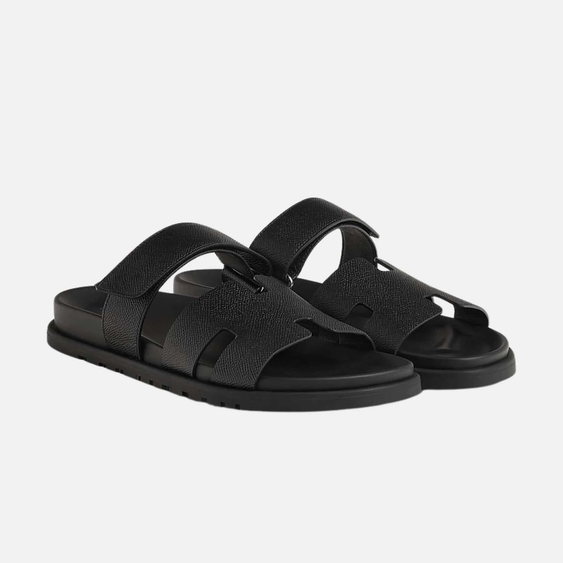 Chypre Sandal Shiny Grained Calfskin