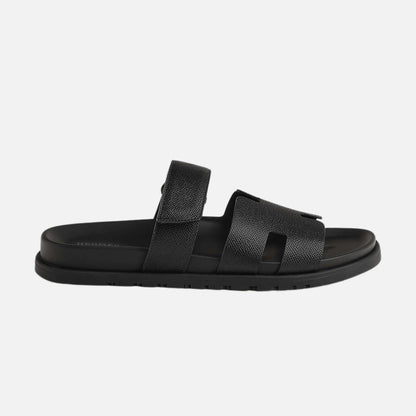 Chypre Sandal Shiny Grained Calfskin