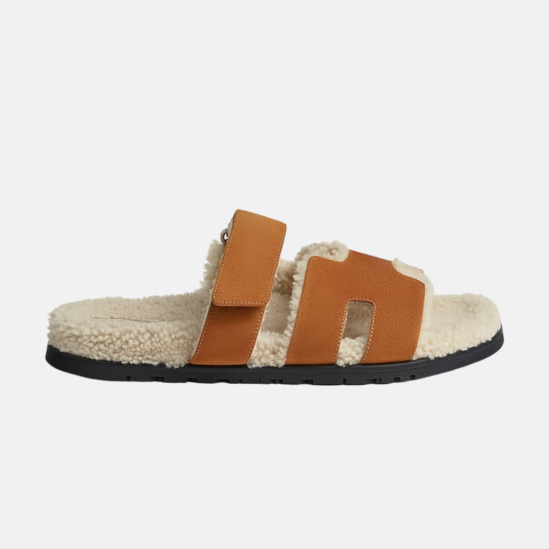 Chypre Sandal Suede Goatskin With Shearling Lining