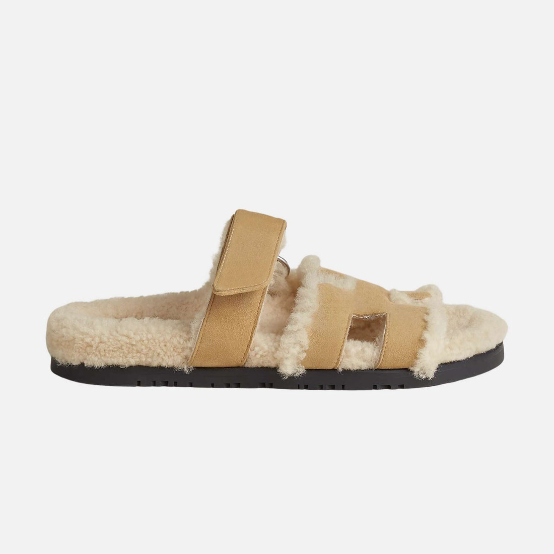 Chypre Sandal Suede With Shearling Women