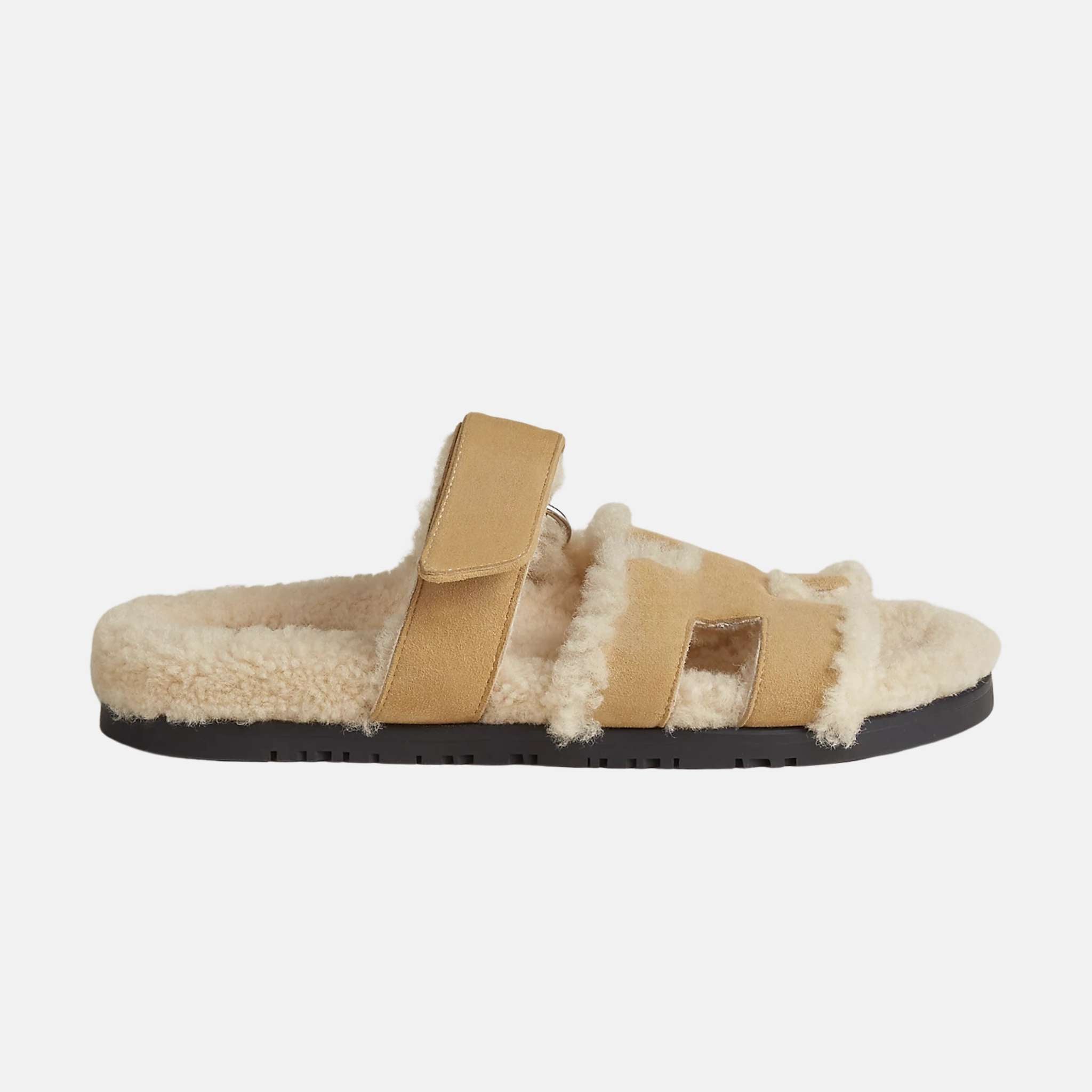 Chypre Sandal Suede With Shearling Women