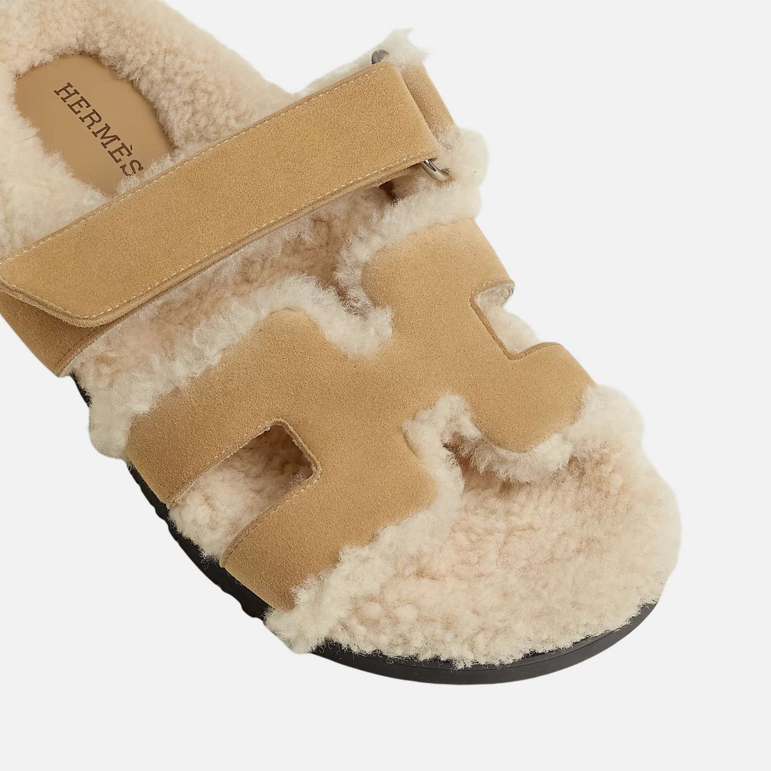 Chypre Sandal Suede With Shearling Women