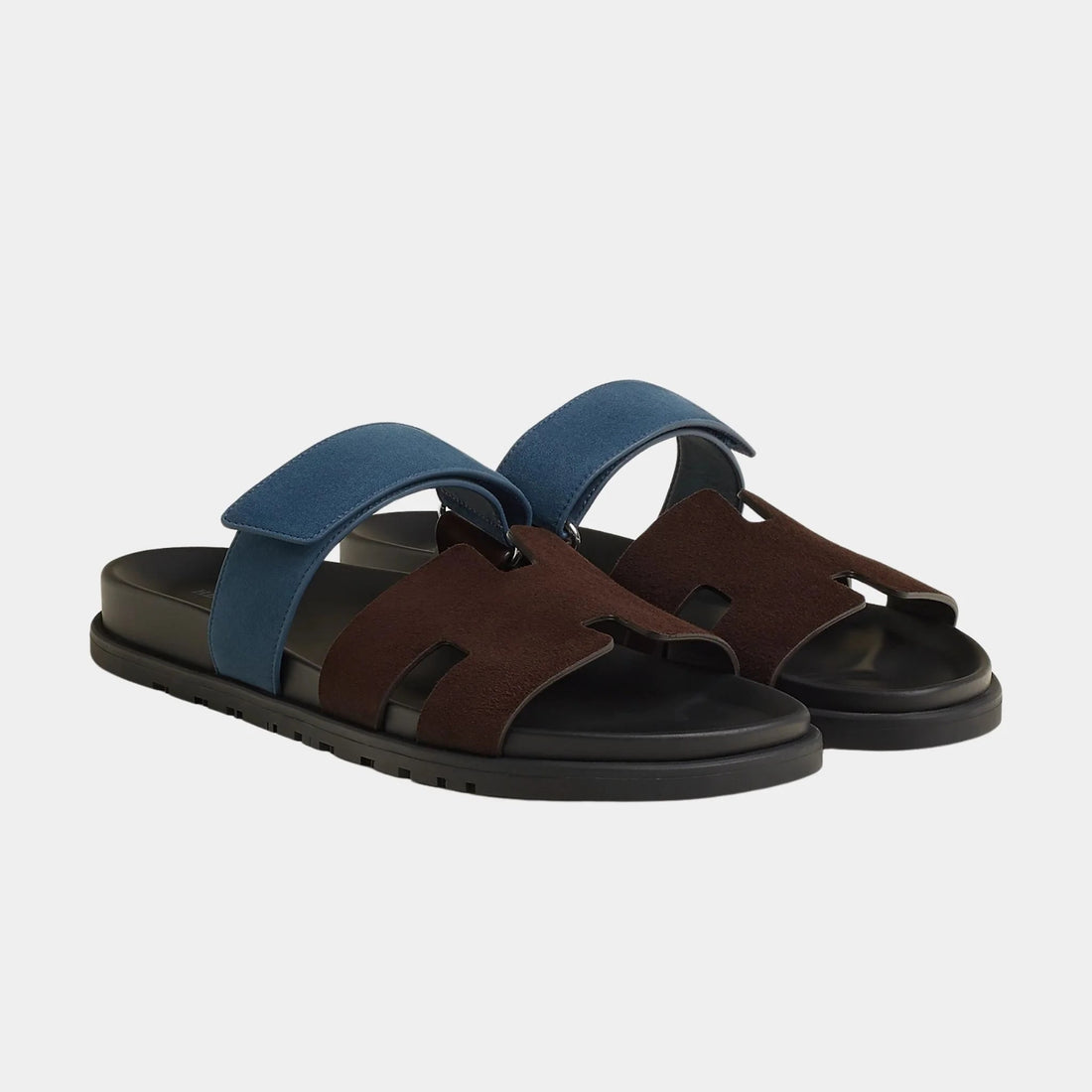 Chypre Sandals Two Tone Suede Goatskin Men