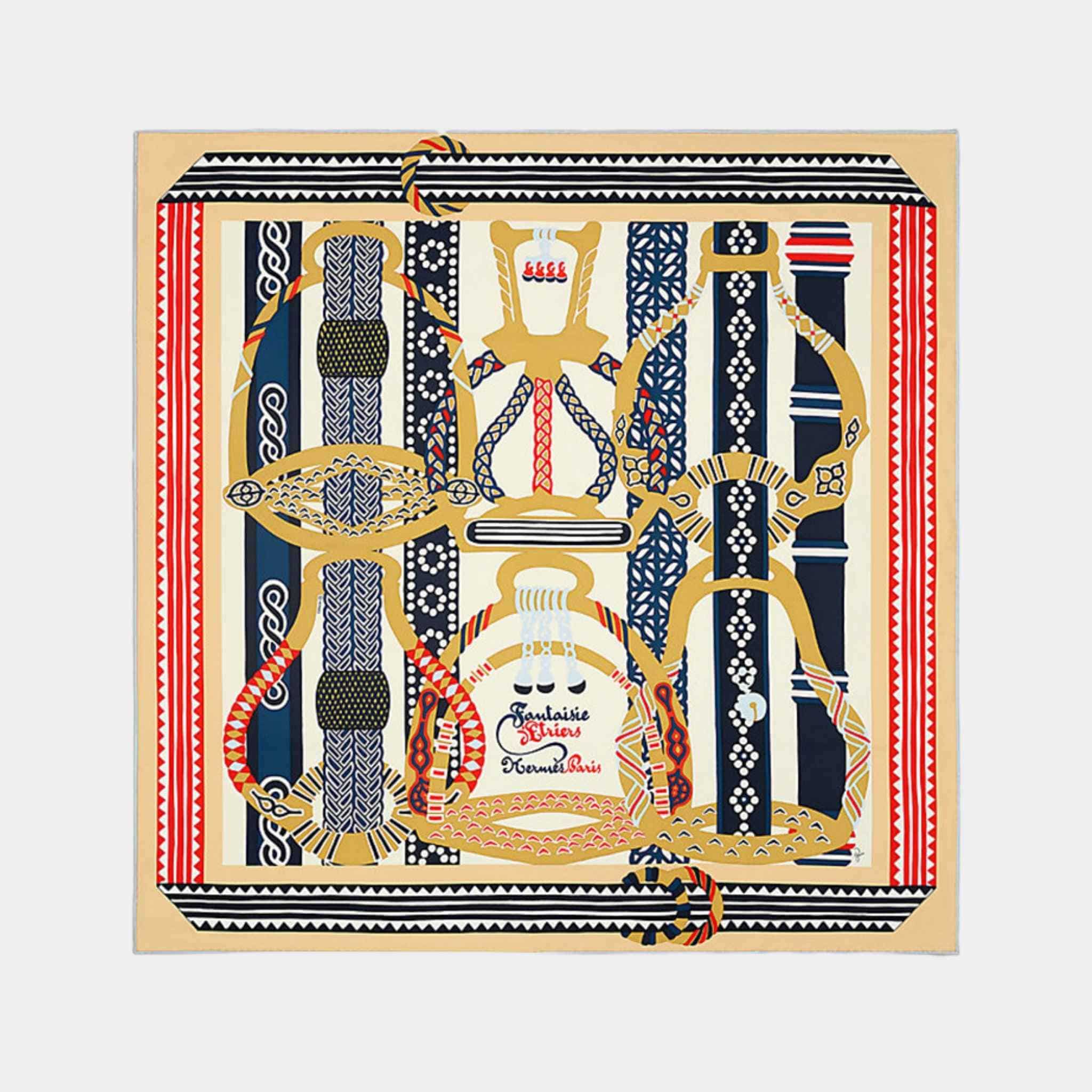 Fantaisie d Etriers scarf 90