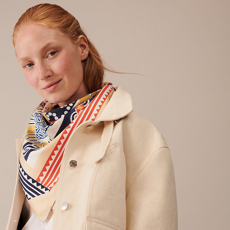 Fantaisie d Etriers scarf 90