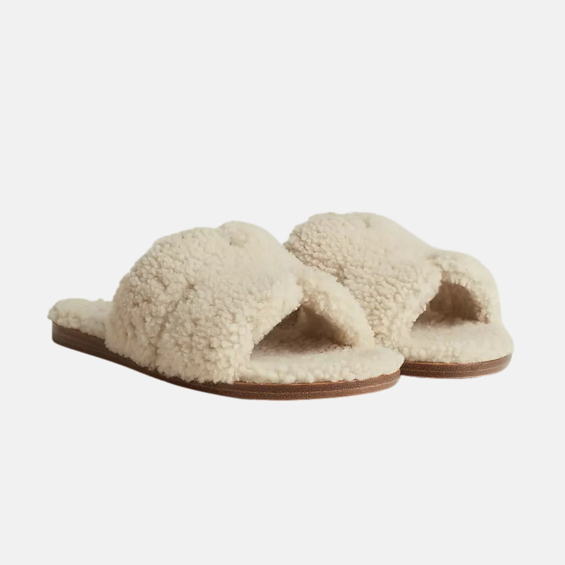Izmir Sandal In Shearling