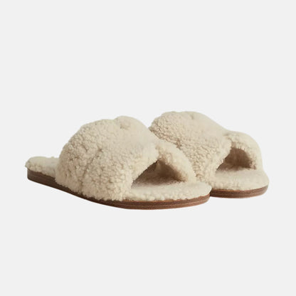 Izmir Sandal In Shearling