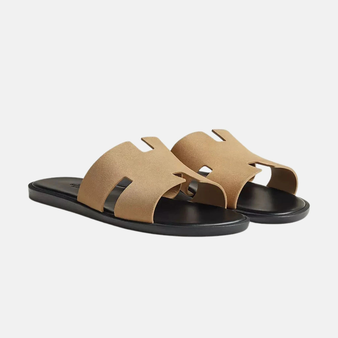 Izmir Sandal In Suede Goatskin
