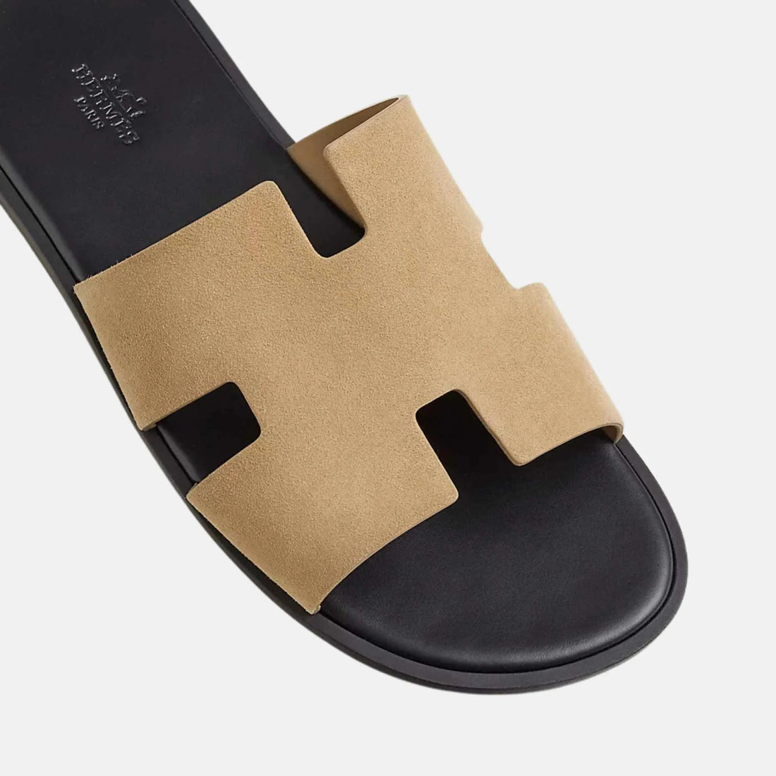 Izmir Sandal In Suede Goatskin