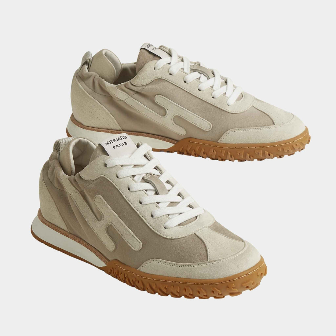 Jet Sneaker in Suede Goatskin