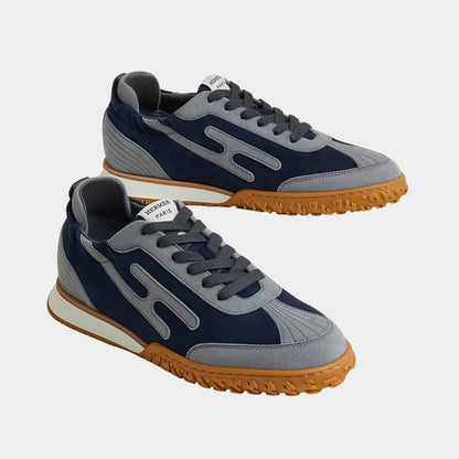 Jet Sneaker in Suede Goatskin