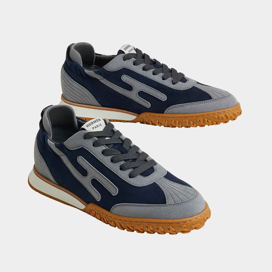 Jet Sneaker in Suede Goatskin