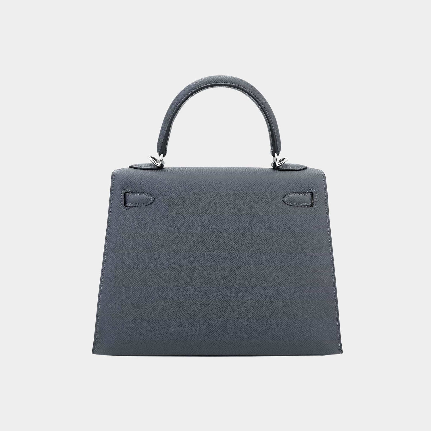 Kelly 25 Epsom Sellier Gris Misty PHW