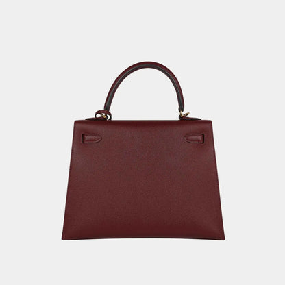Kelly 25 Espom Rouge H
