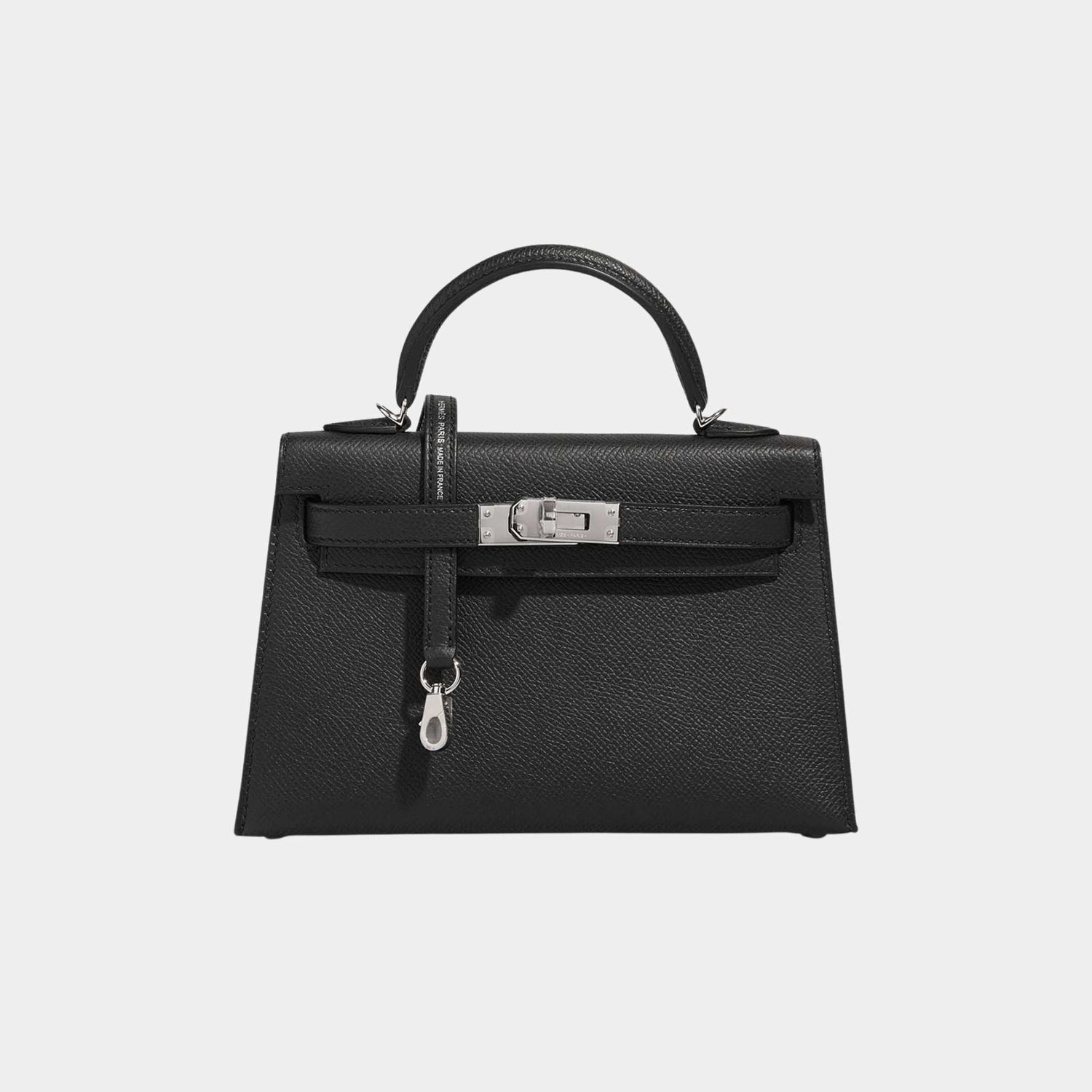 Kelly Mini Epsom Black PHW