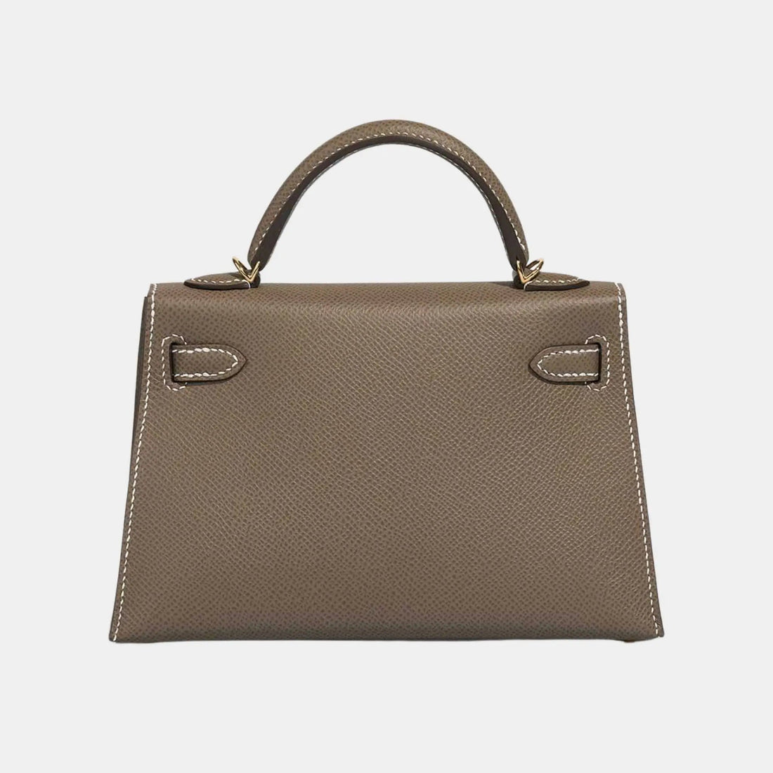 Kelly Mini Epsom Etoupe GHW