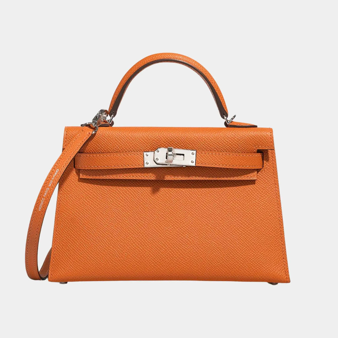 Kelly Mini Epsom Orange H