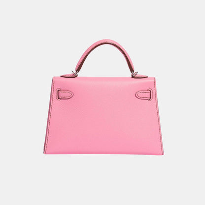 Kelly Mini Epsom 5P Bubblegum PHW