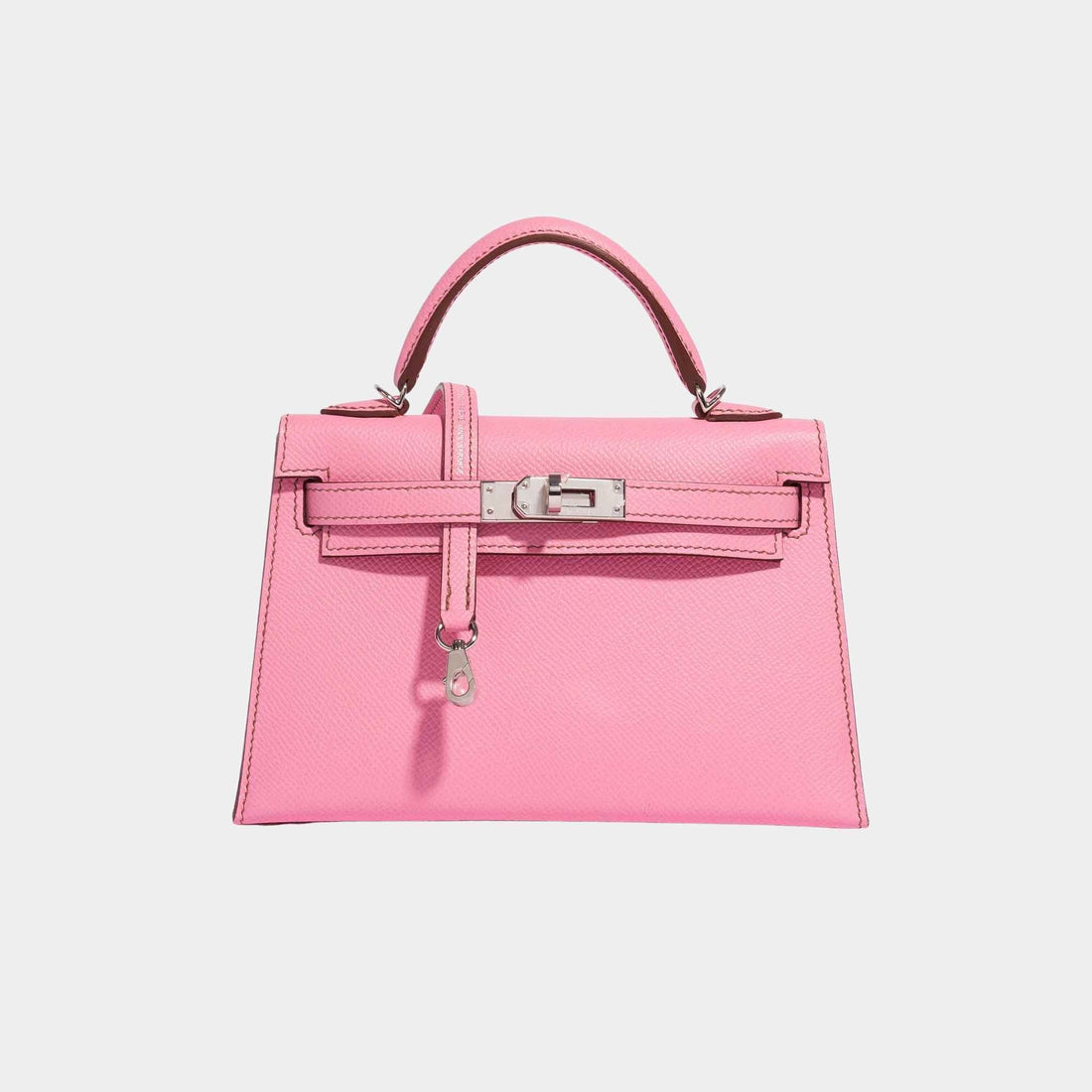 Kelly Mini Epsom 5P Bubblegum PHW