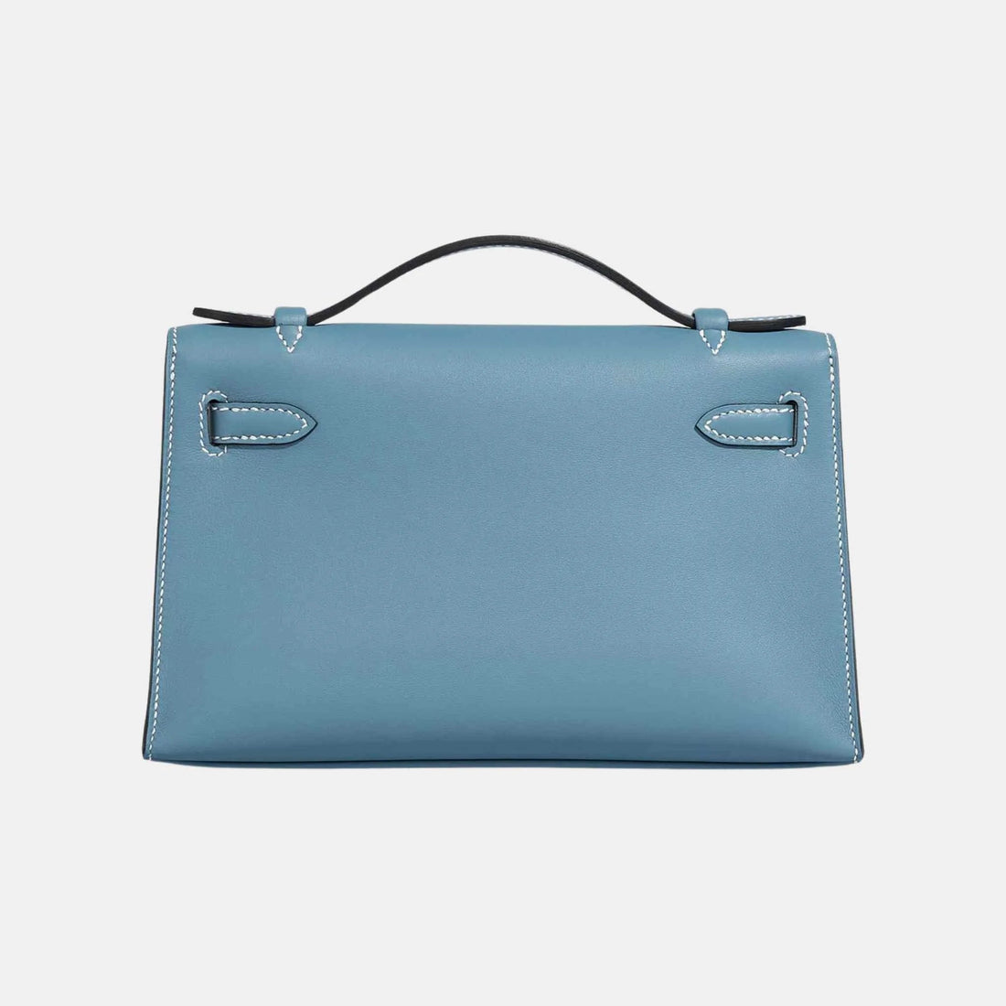 Kelly Pochette Swift Bleu Jean
