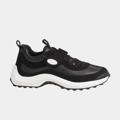 Loop Sneakers in Calfskin and Suede Goatskin
