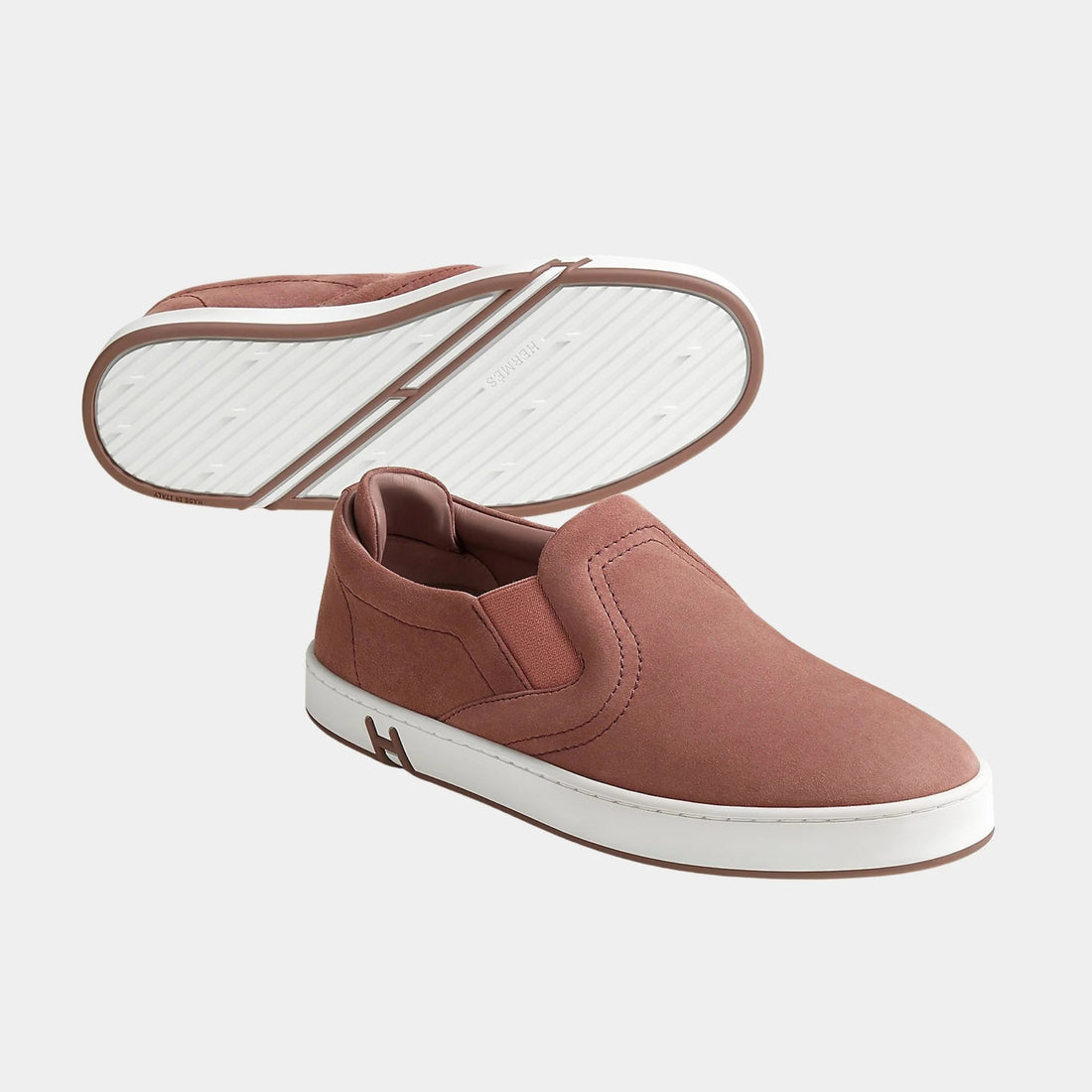 Lucky Slip-on Sneaker in Suede Goatskin