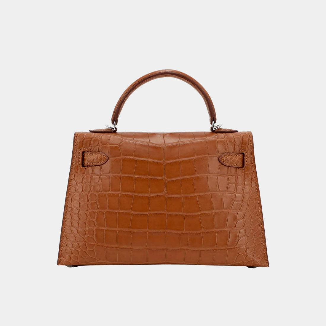 Mini Kelly Alligator Gold PHW