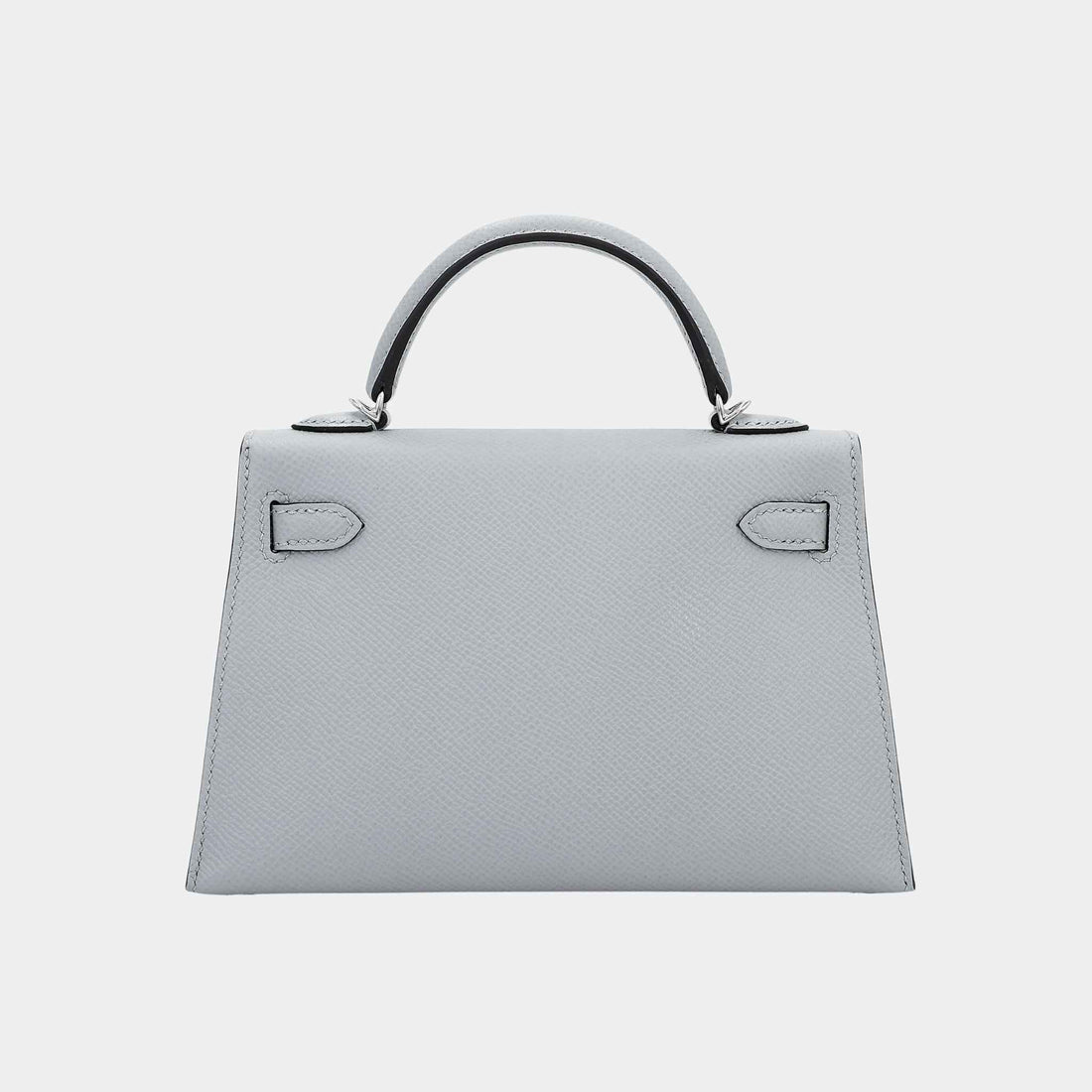 Mini Kelly II Epsom Bleu Glacier PHW