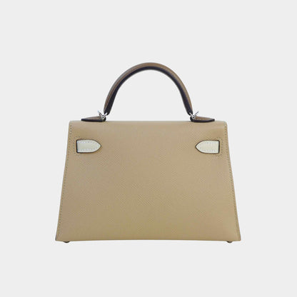 Mini Kelly II Epsom Trench/Nata/Etoupe PHW