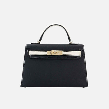 Mini Kelly II HSS Epsom Black/Craie PBHW