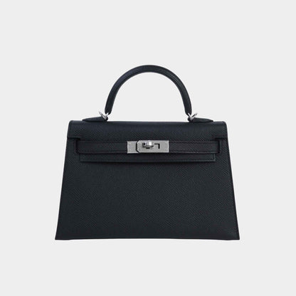 Mini Kelly II HSS Epsom Black/Nata PHW