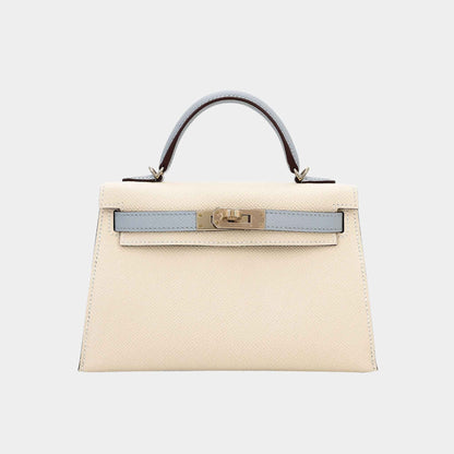 Mini Kelly II HSS Epsom Craie/Bleu Glacier PBHW