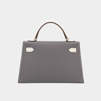 Mini Kelly II HSS Epsom Gris Meyer/Craie PBHW