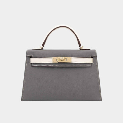 Mini Kelly II HSS Epsom Gris Meyer/Craie PBHW