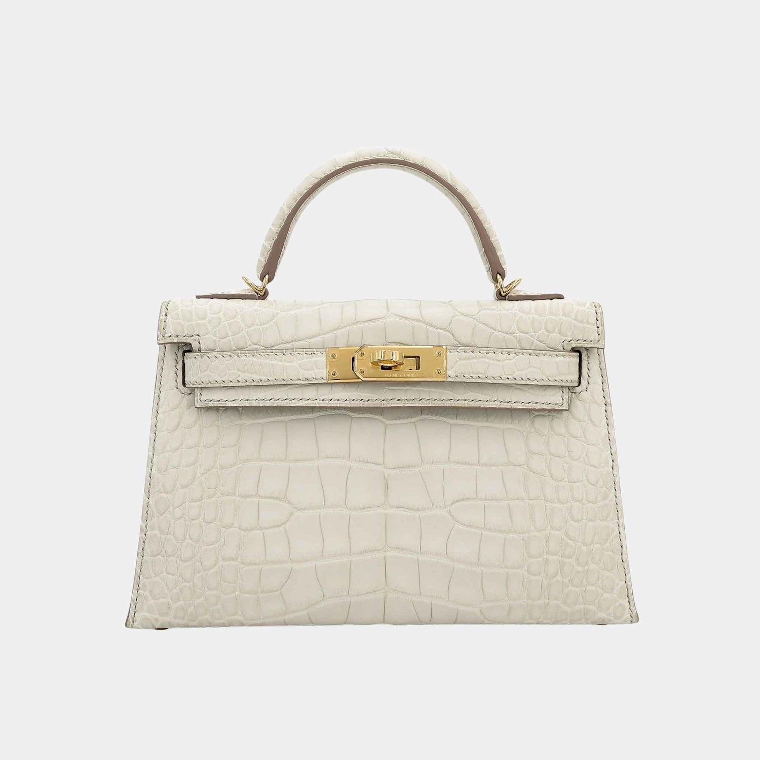 Mini Kelly II Matte Alligator Beton GHW