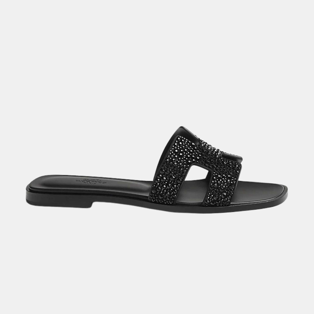 Oran Sandal Goatskin With Rhinestone Details