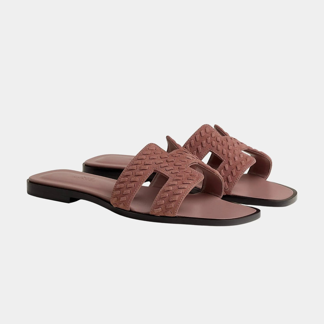 Oran Sandals in Braided Goat Suede