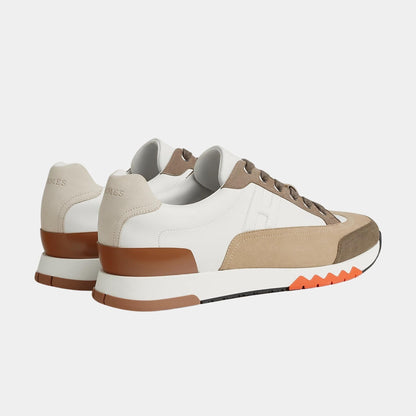 Trail Sneaker Multicolore Suede and Calfskin