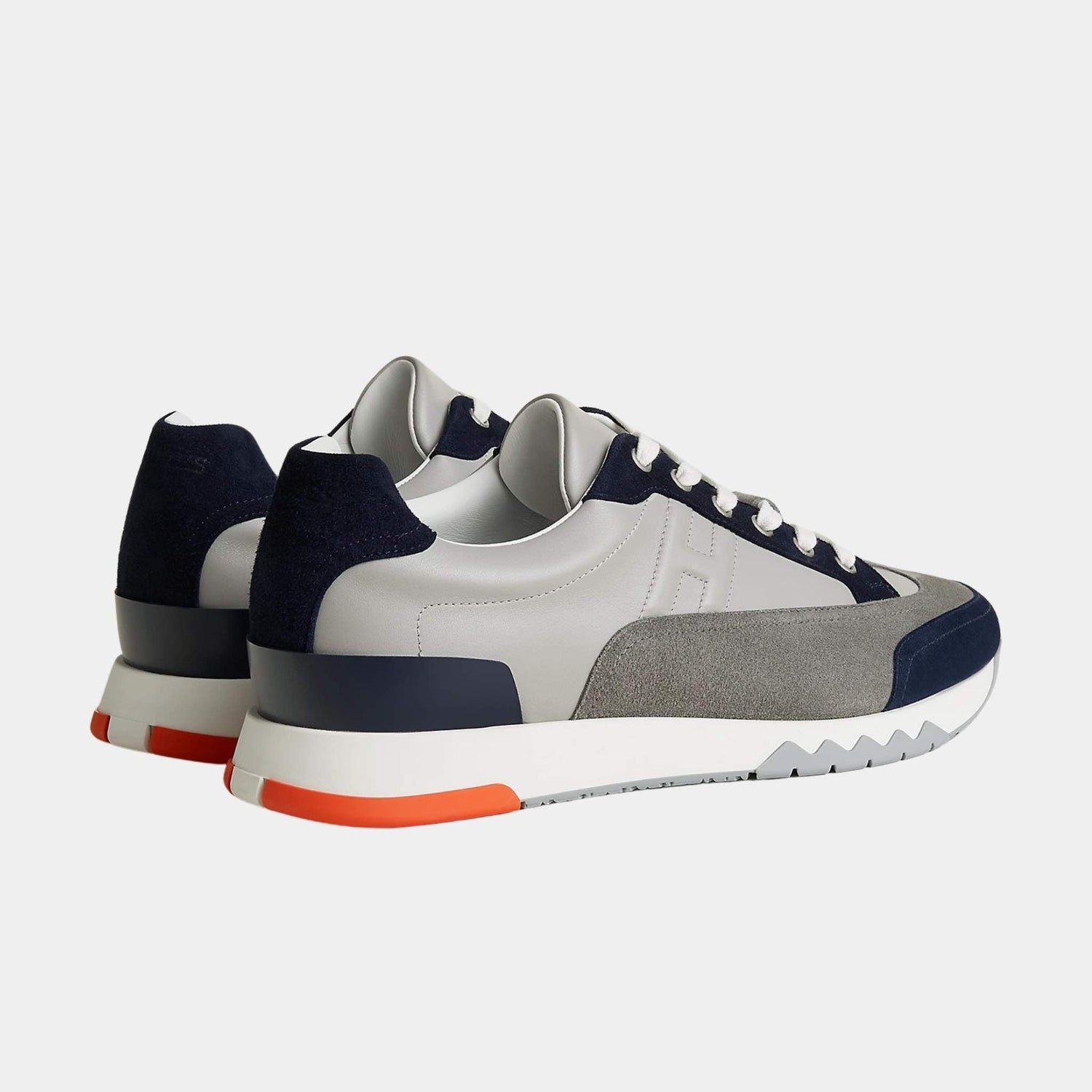 Trail Sneaker Multicolore Suede and Calfskin