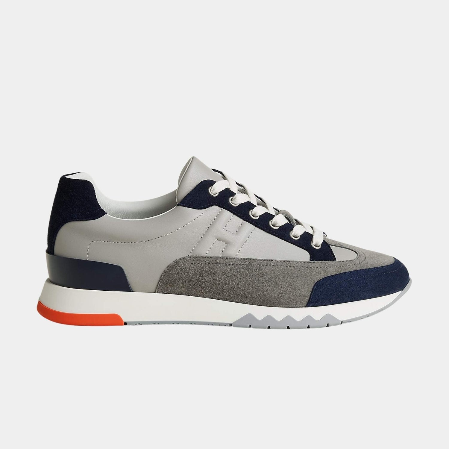 Trail Sneaker Multicolore Suede and Calfskin