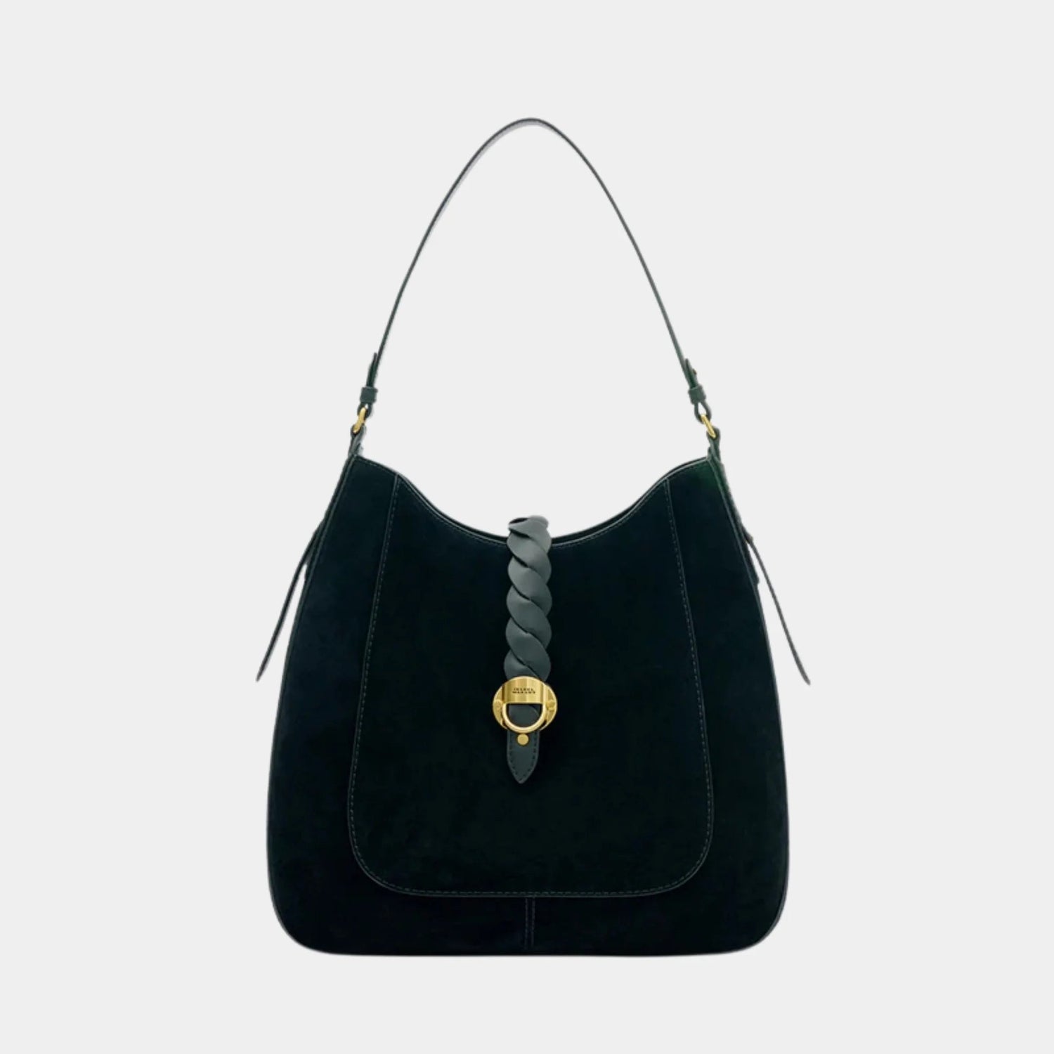 Altay Hobo Suede Calfskin Leather Bag