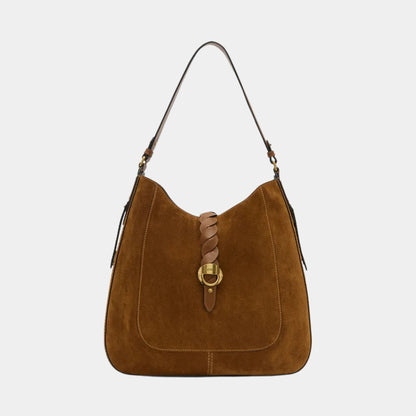 Altay Hobo Suede Calfskin Leather Bag