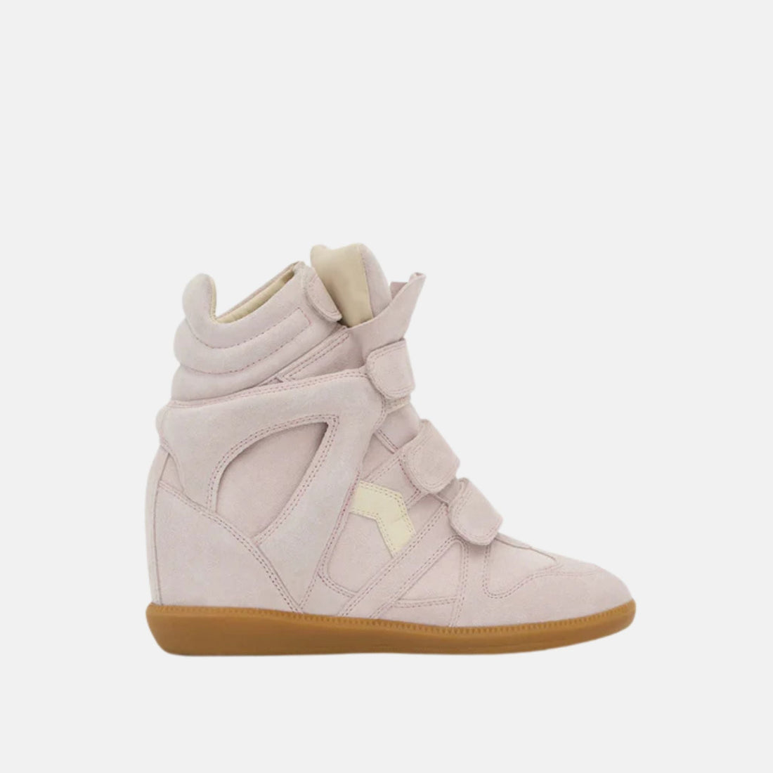 Bekett Leather Wedge Sneakers