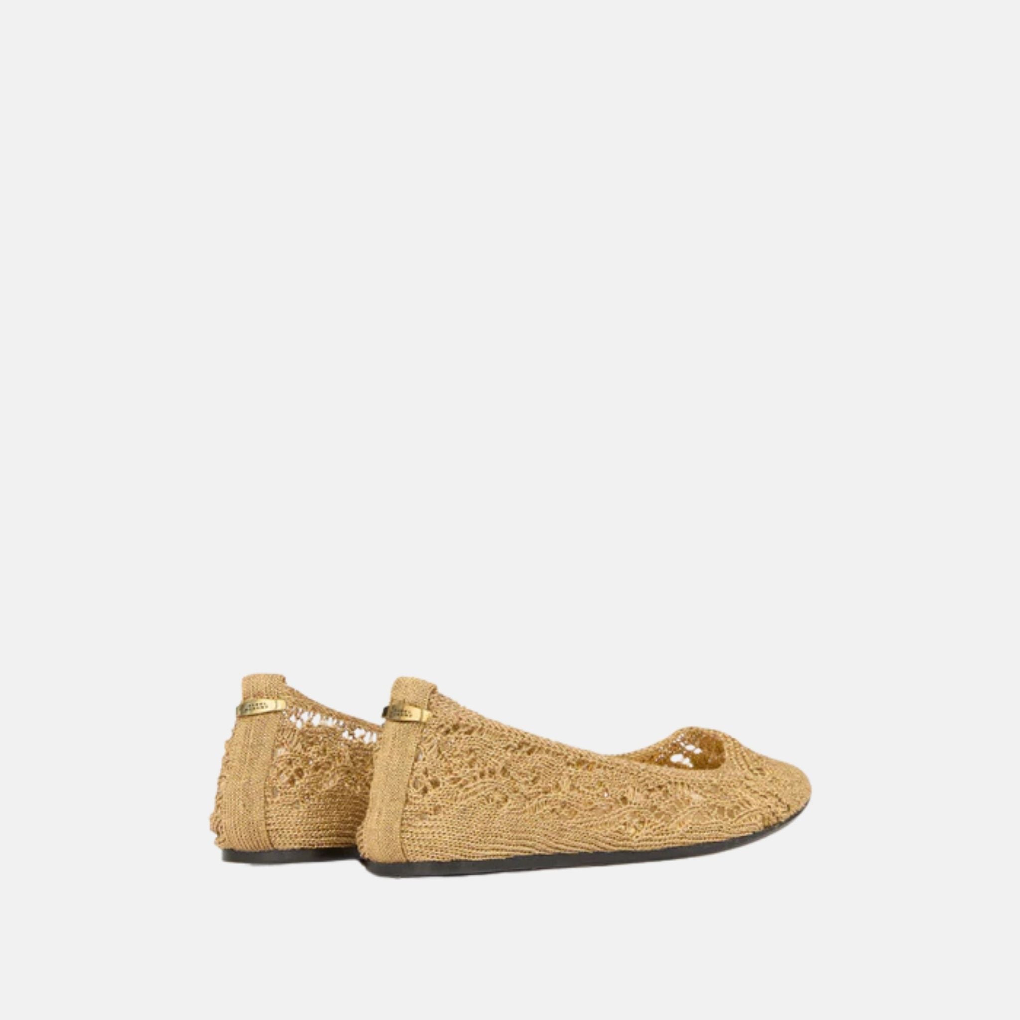 Belna Crochet Ballet Flats