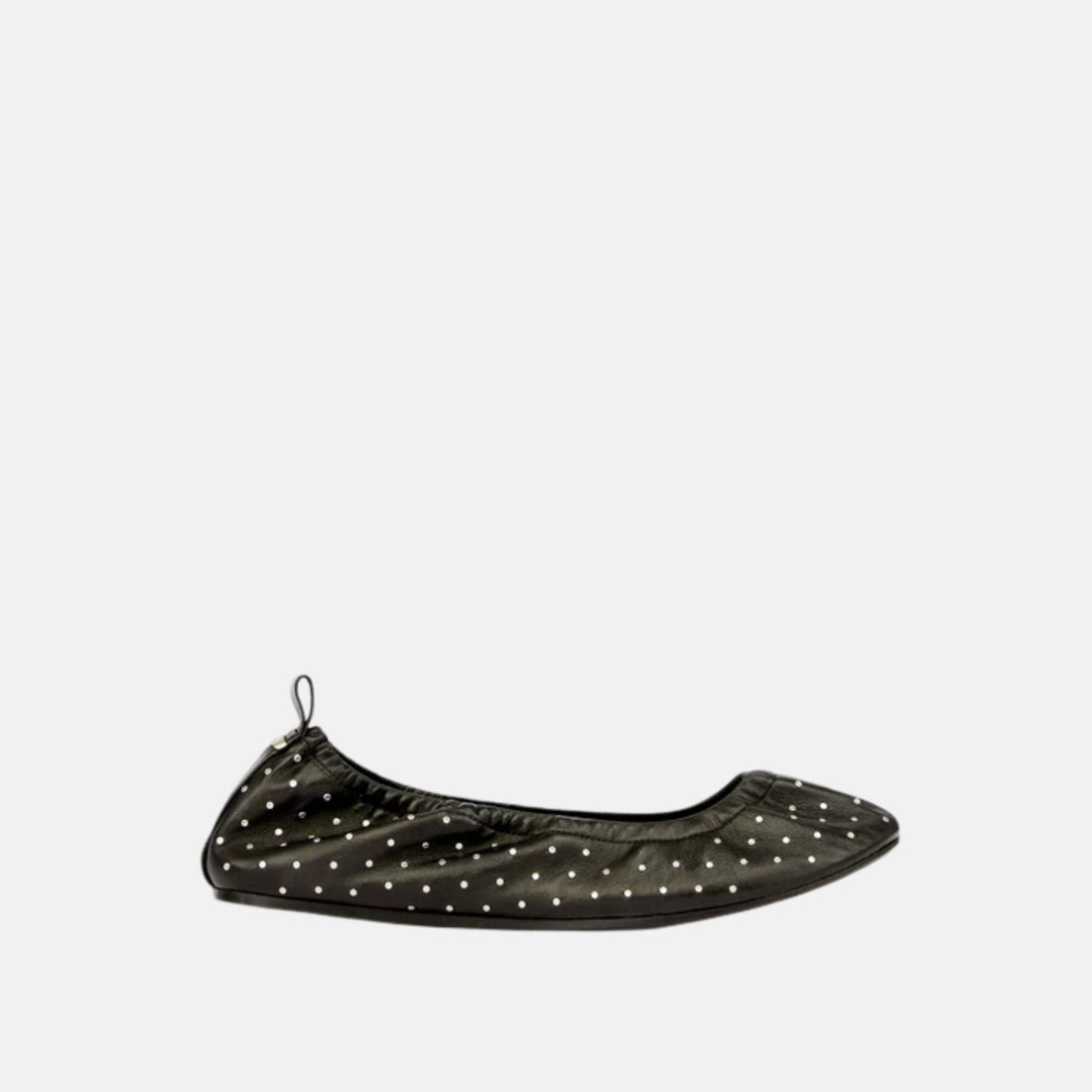 Belna Studded Leather Ballet Flats