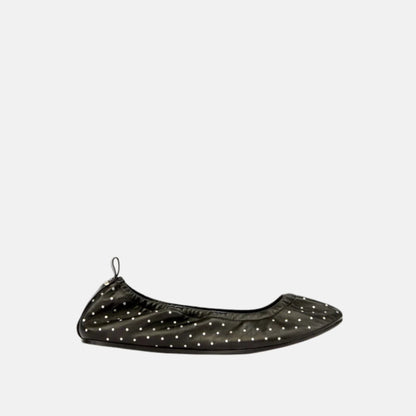 Belna Studded Leather Ballet Flats