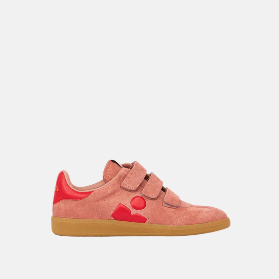 Beth Low Top Sneakers In Suede Calfskin Leather