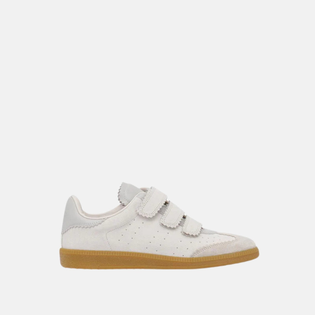 Beth Suede Calfskin Low-Top Sneakers