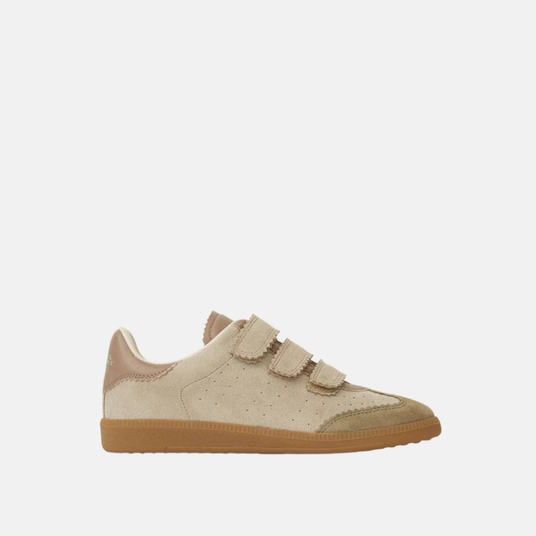 Beth Suede Calfskin Low-Top Sneakers