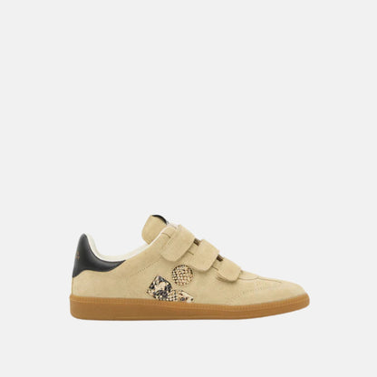 Beth Low Top Sneakers In Suede Leather